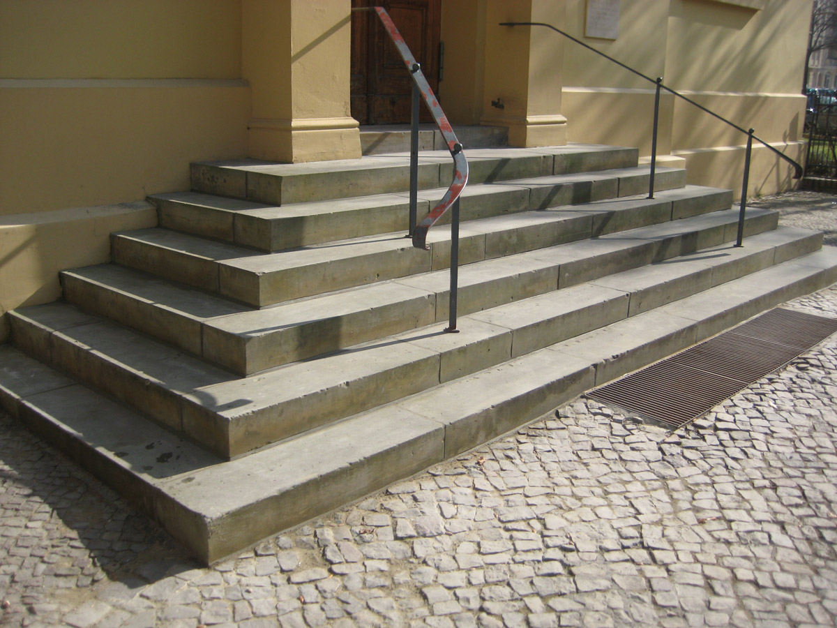 Denkmalpflege Treppenabsatz