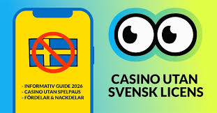 Online Casino Utan Svensk Licens – Många Möjligheter och Fördelar Online Casino Utan Svensk Licens – Många Möjligheter och Fördelar